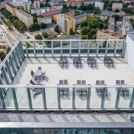 Hanza Tower Deluxe With Terrace Sauna & Pool & Jacussi Apartment